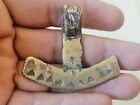 Extremely Ancient Viking Bronze Amulet Pendant Authentic Artifact Amazing