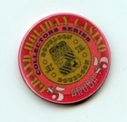 5 00 Chip From The Grand Holiday Casino Palm Beach Aruba