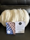 6 75 Lbs White Merino Wool Roving Natural Undyed Felting Spinning