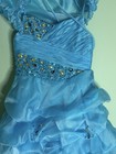 Mary s Import Bridals Pageant Princess Dress Blue Size 6 Polyester F205
