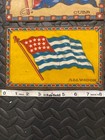 Vintage Antique Cigar Felt Flannel Tobacco Flags  Assorted size 8  X 5   medium 