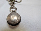 Antique English 1831 Thomas Shaw 1    Round Vinaigrette Sterling Silver W bracelet