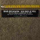 Bad Religion Rare Vintage 2007 Promo Vinyl Sticker Decal 7 5x1 5 Nofx Nos