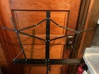 On-stage Folding Music Stand W  Carry Bag     Portable  Adjustable  Lightweight
