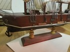 Wood Ship Model L Sailing Wooden  Boat 