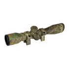 Truglo 4x32 Compact Crossbow Scope  Camo With Rings Tg8504c3