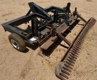 Abi Tr3 Arena Groomer 8 5 Ft Rake Auto Leveling Scarifier With 8 New Tips