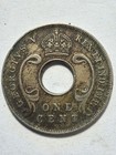 1912 East Africa   Uganda Protectorates 1 Cent Coin
