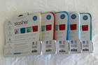 Lot Of 5 Stasher Silicone Reusable Sandwich Storage Bags Mixed Colors Ships Free
