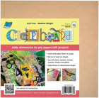 Medium Weight Chipboard     12 x12   Natural Acid-free 0 057    Sheets  Create Th   