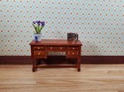 Dollhouse Wallpaper Blue Diamond Floral Victorian Bradbury   Bradbury 1 12 Scale
