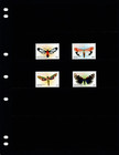  4 25 Scott Value - 2004 Grenada Gren  Moths Caribbean Butterflies Cv Mnh Nh Umm