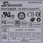 Seasonic Ss-400h1u Power Supply 100-240vac In  12vdc Out  24-pin Connector
