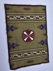 Antique Tobacco Felt  Navajo Native American Design Cigarette Rugs 8x5 5         