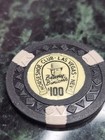 Binions Horseshoe Club Casino  100 Poker Chip Las Vegas Nevada 1954 Arodie Rare