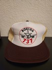 2 Vintage 737 Boeing Trucker Hats Mesh Adjustable Baseball Snapback 80s Lot 