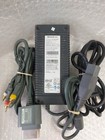 1 Microsoft Xbox 360 Model Hp-a1503r2 Ac Adapter Power Supply   Av Cord Tested
