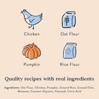 Chicken   Pumpkin Dog Training Treats  6oz