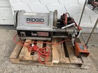 Ridgid 1224 Pipe Threading Machine 1 2-4  Diam Capacity 120v Four Die Heads