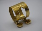 D  Bonade Standard Ligature - Gold Lacquer Brass - For Alto Saxophone Mouthpiece