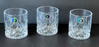Double Old Fashioned Whiskey Glasses Lead Free Crystal 11 Oz Set Of 3 Italy New