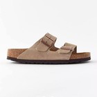 Birkenstock Arizona Taupe Soft Footbed Suede Leather Unisex Sandals
