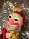 Vintage Handmade Very Rare 1940   s Clown Shelf Sitter Doll