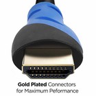 New Premium Hdmi Cable 6ft For Bluray 3d Dvd Ps4 Hdtv Xbox Lcd Hd Tv 1080p Blue 