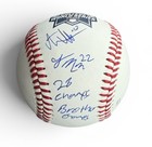 Xander   Lj Mercurius Signed 2026 Cws Baseball Oklahoma Sooners Natl Champs Auto