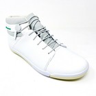 Plae Abra Wp White Mens Size 7 5 Waterproof Leather Sneakers 554010 012
