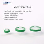 Filter Nylon  0 22  m 13mm  Hydrophilic  Non-sterile  Pk Of 100