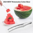 Stainless Steel  Watermelon Slicer  Watermelon Cutter  Fruit  Melon Cutter Tool