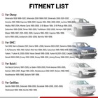 4x 6 5  Speaker Mounting Brackets wiring Harness For Chevy Silverado 1500 07-14