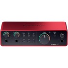 Focusrite Scarlett 2i2 Gen 4 W yamaha Hs Studio Monitors subwoofer Bundle Hs7