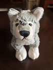 Webkinz Grey Wolf Hm358 Ganz Retired Plush Gray White No Code Rare Htf