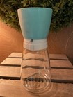 1950s Vintage Federal Housewares Chicago Nut spice Grinder Teal 