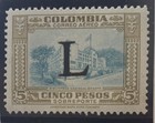 Colombia 1950 Mint Lh Airmail  C175-c185 Full Set Gems L Surcharge