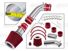 Short Ram Air Intake Kit   Red Filter For 95-98 Tacoma T100   96-98 4runner 3 4l
