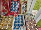 Vintage Christmas Tree Glass Ornaments Mixed Lot
