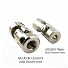 Universal Flexible Shaft Coupling Coupler Motor U Joint Connector Rc Boat Metal