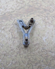 Vintage Nos Maytag Wringer Washer K1483 Chrome Letter  y  For E2l Skirt