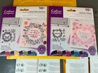 New  16 Pkgs  48 Pcs  Crafter s Companion Die And Stamps - Flowers Butterfly Etc
