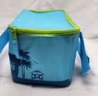 Trader Joe s  Blue Mini Insulated Tote lunch Bag Nwt Limited Release 