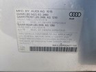 Driver Quarter Glass Vin Fp 7th And 8th Digit Fits 09-17 Audi Q5 669916
