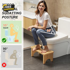 Wooden Squatting Potty For Adults  6 7 Inch Toilet Stool Squat Adult  Wood Poop