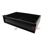 41 x27  Golf Cart Black Steel Utility Bed Cargo Box For E-z-go  Yamaha