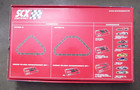 Scx Compact Nascar Tri-oval Speedway 1 43 Slot Racing Kenseth Missing Biffle Car