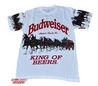 New Budweiser Beer Bud Clydesdales Horses Classic Men s Vintage T-shirt