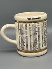 Vintage Indianapolis Motor Speedway  Mug List Of Indy 500 Winners 1911 - 1997