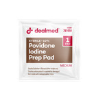 Povidone Iodine Prep Pad 10  Medium  100 bx